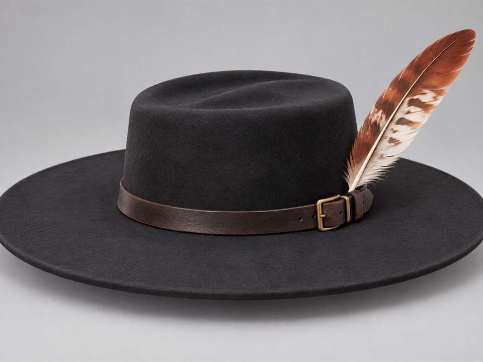 Gaucho Feathered Hat preview